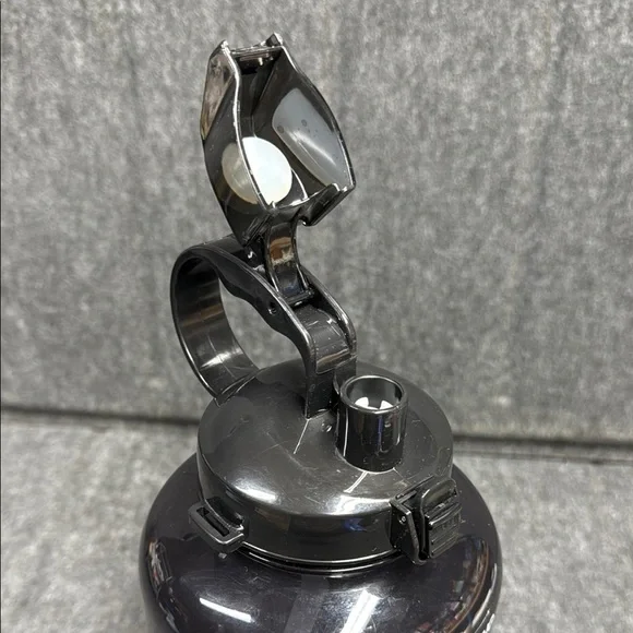 Black Motivational Water Bottle 128 oz - Picture 5 of 7